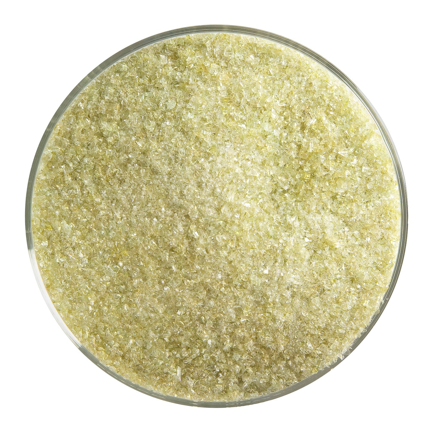 Chartreuse Trans (1126), Frit, Fusible, 5 oz. jar