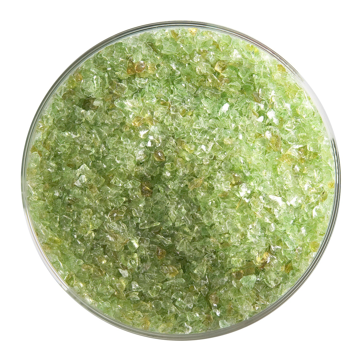 Chartreuse Trans (1126), Frit, Fusible, 5 oz. jar