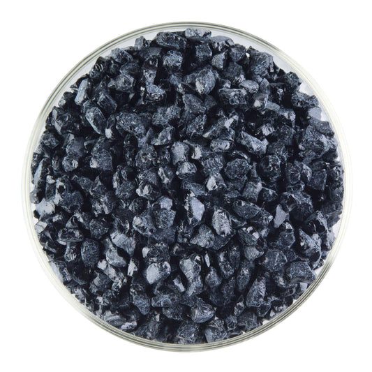 Aventurine Blue Transparent Frit (1140), Fusible