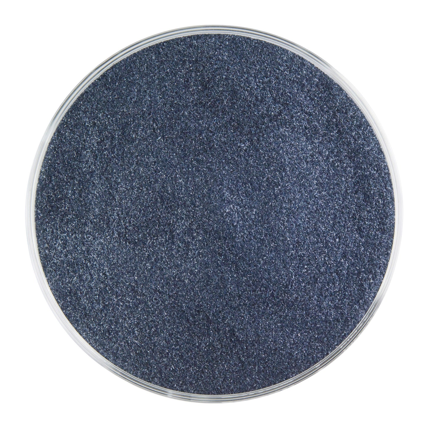 Aventurine Blue Transparent Frit (1140), Fusible, 5 oz. jar
