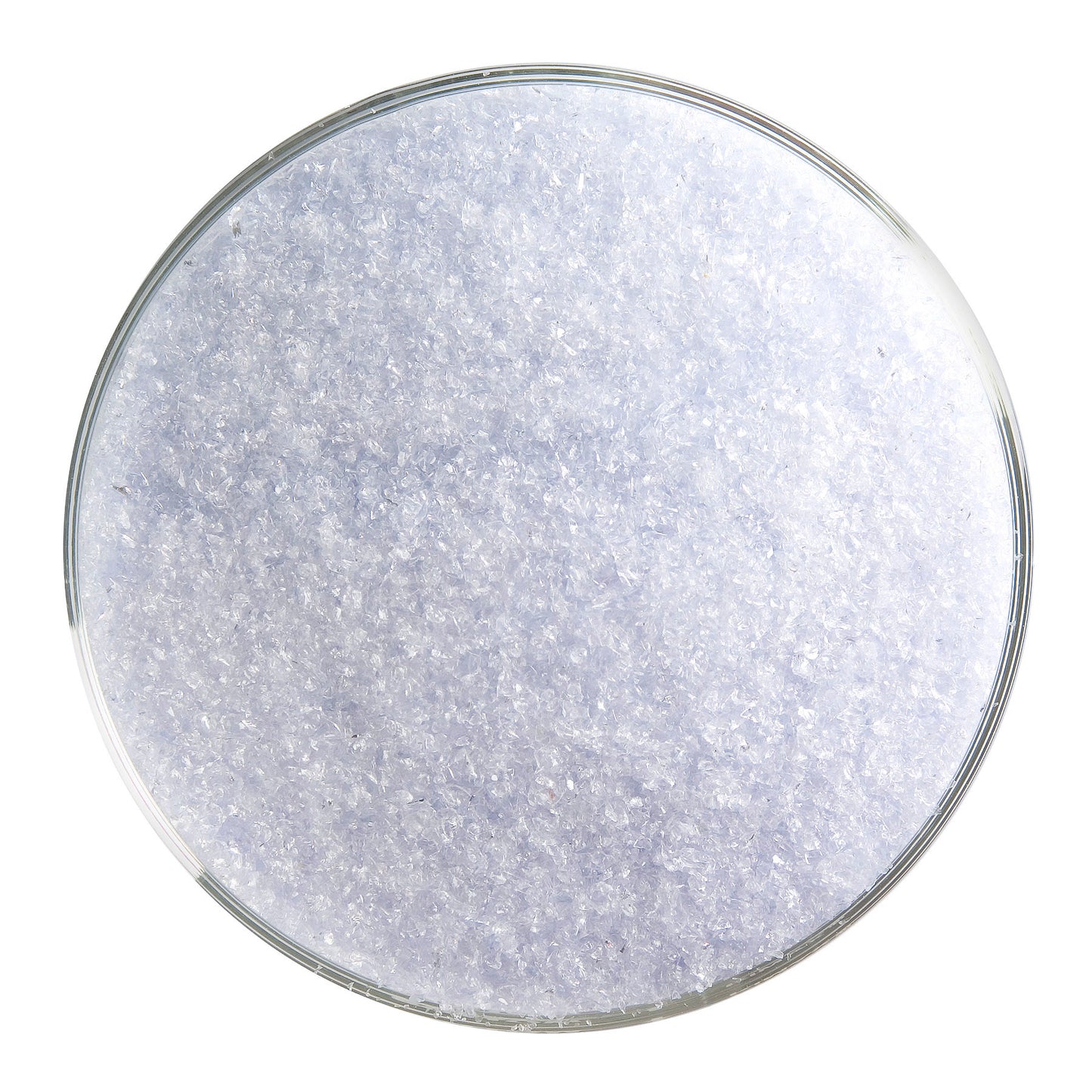Light Pink Striker Transparent Frit (1215), Fusible, 5 oz. jar