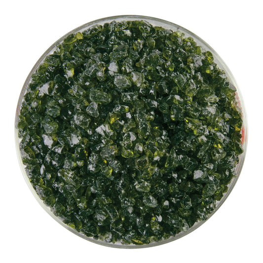 Lily Pad Green Trans (1226), Frit, Fusible, 5 oz. jar