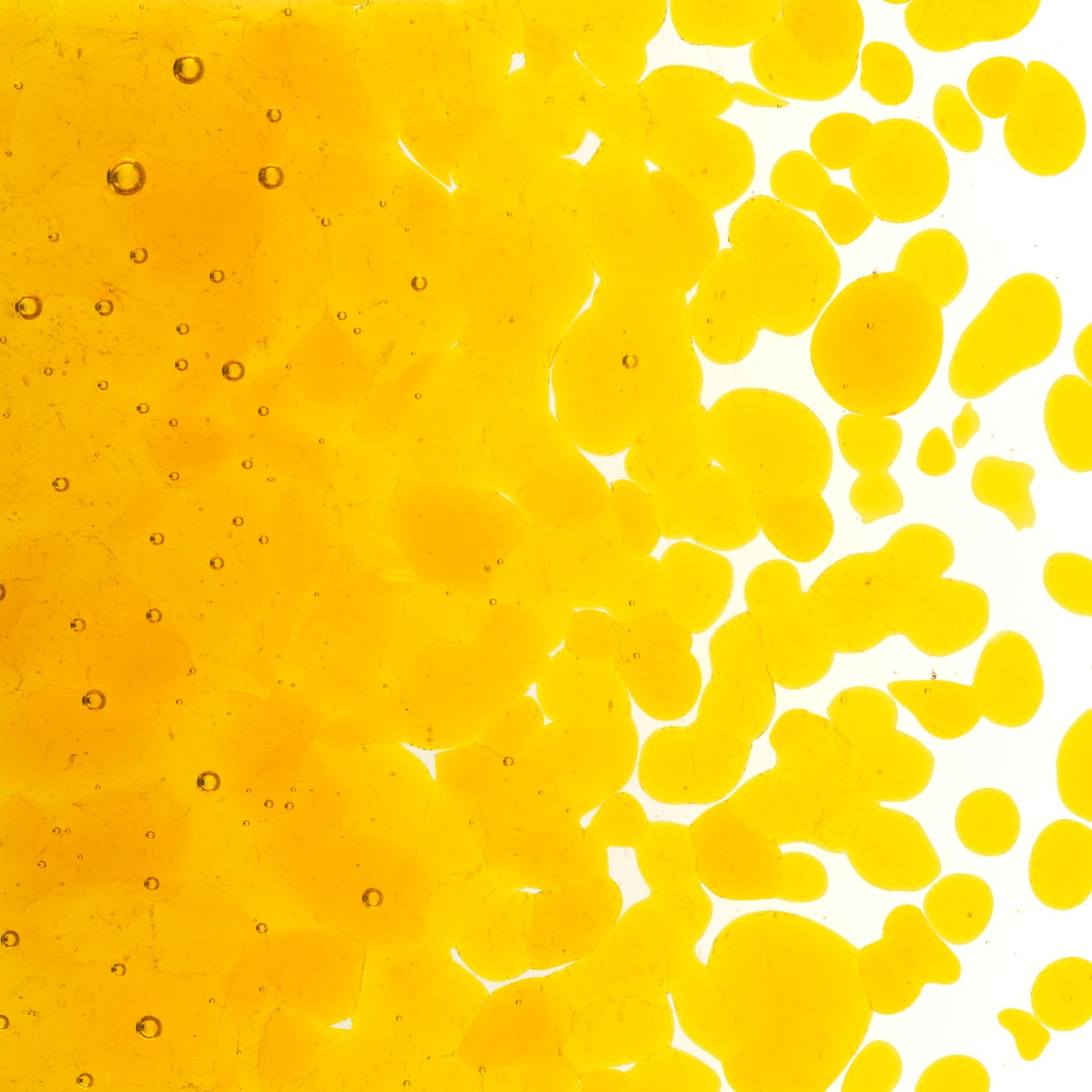 Marigold Yellow Transparent Frit (1320), Fusible, 5 oz. jar