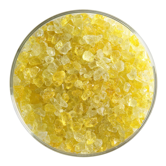 Marigold Yellow Transparent Frit (1320), Fusible