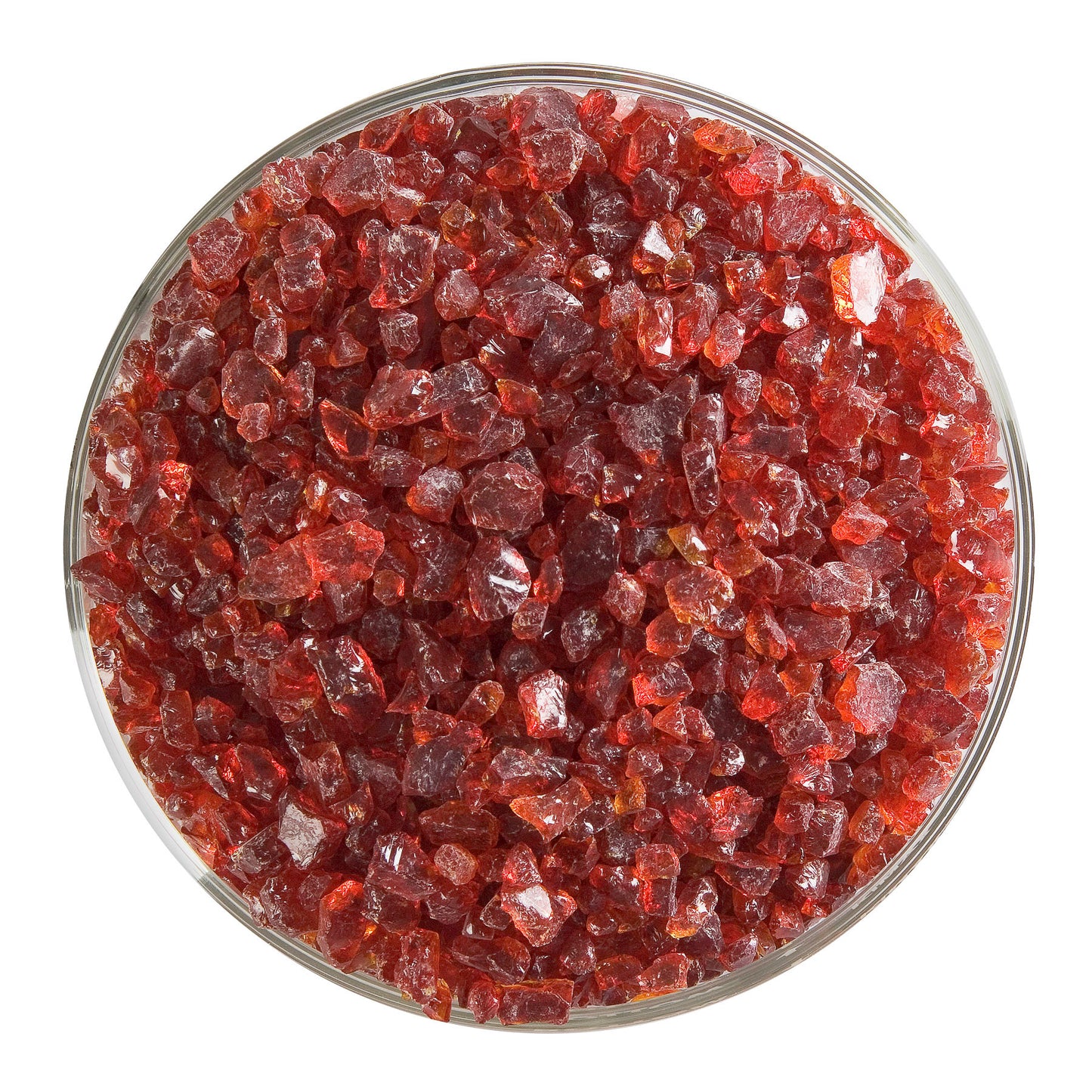 Garnet Red Transparent Frit (1322)