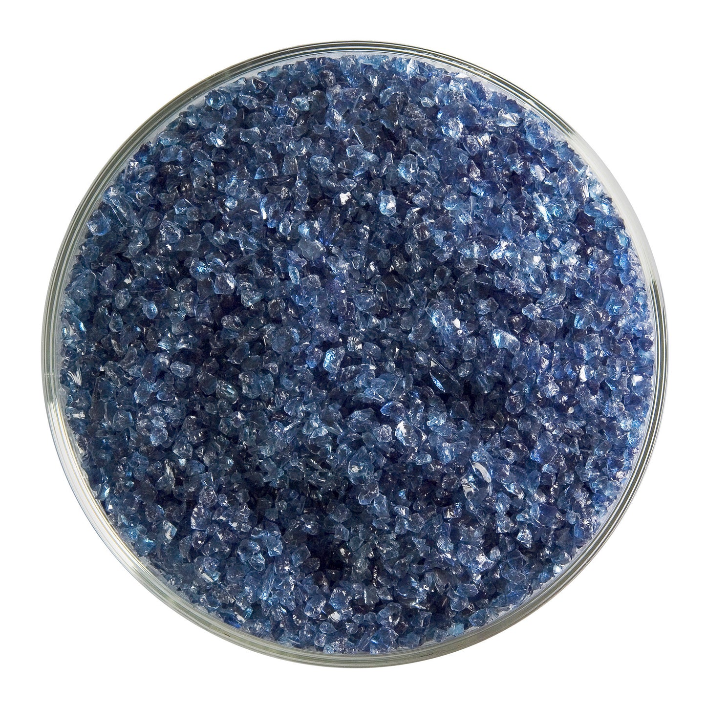 Steel Blue Trans (1406), Frit, Fusible, 5 oz. jar