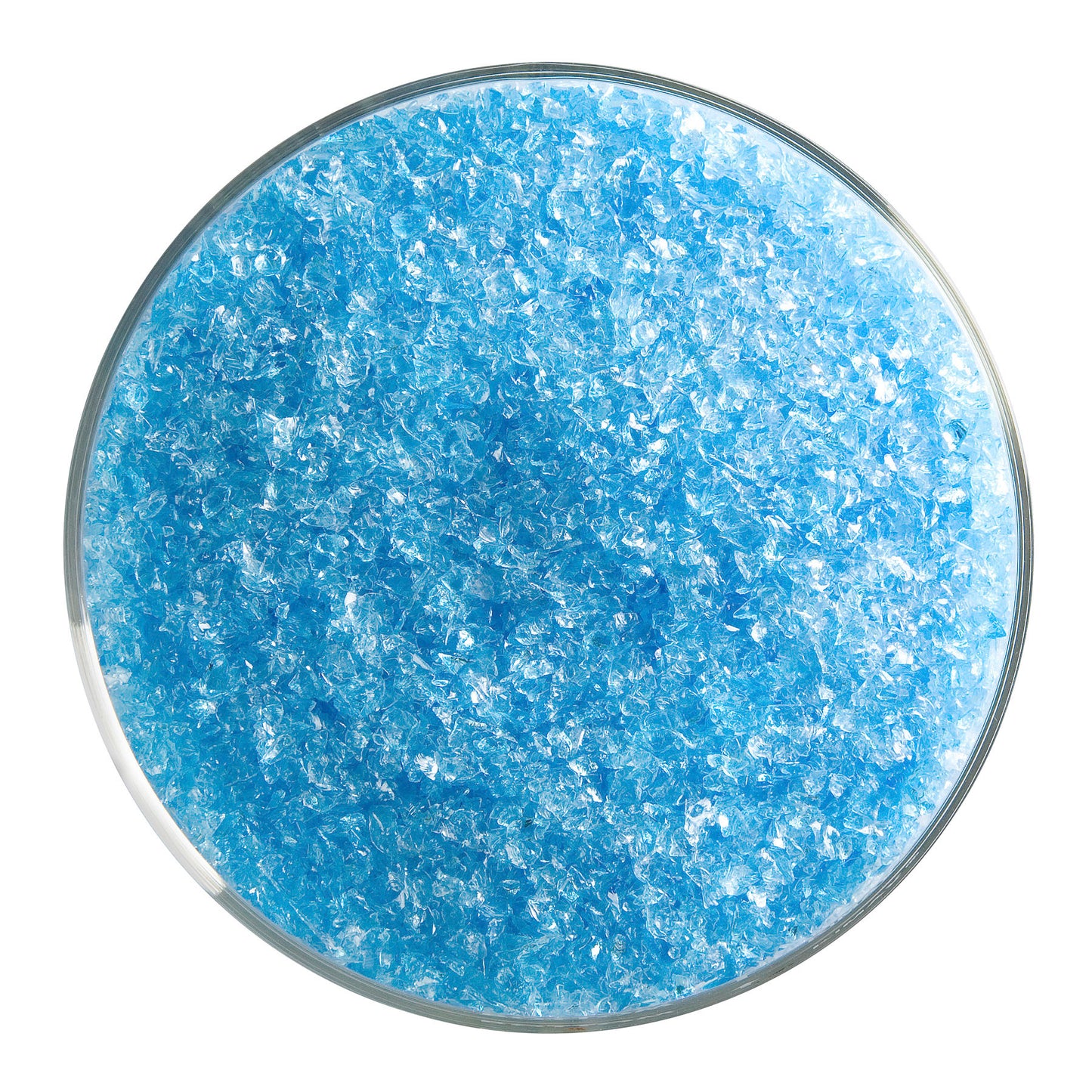 Light Turquoise Blue Transparent Frit (1416)