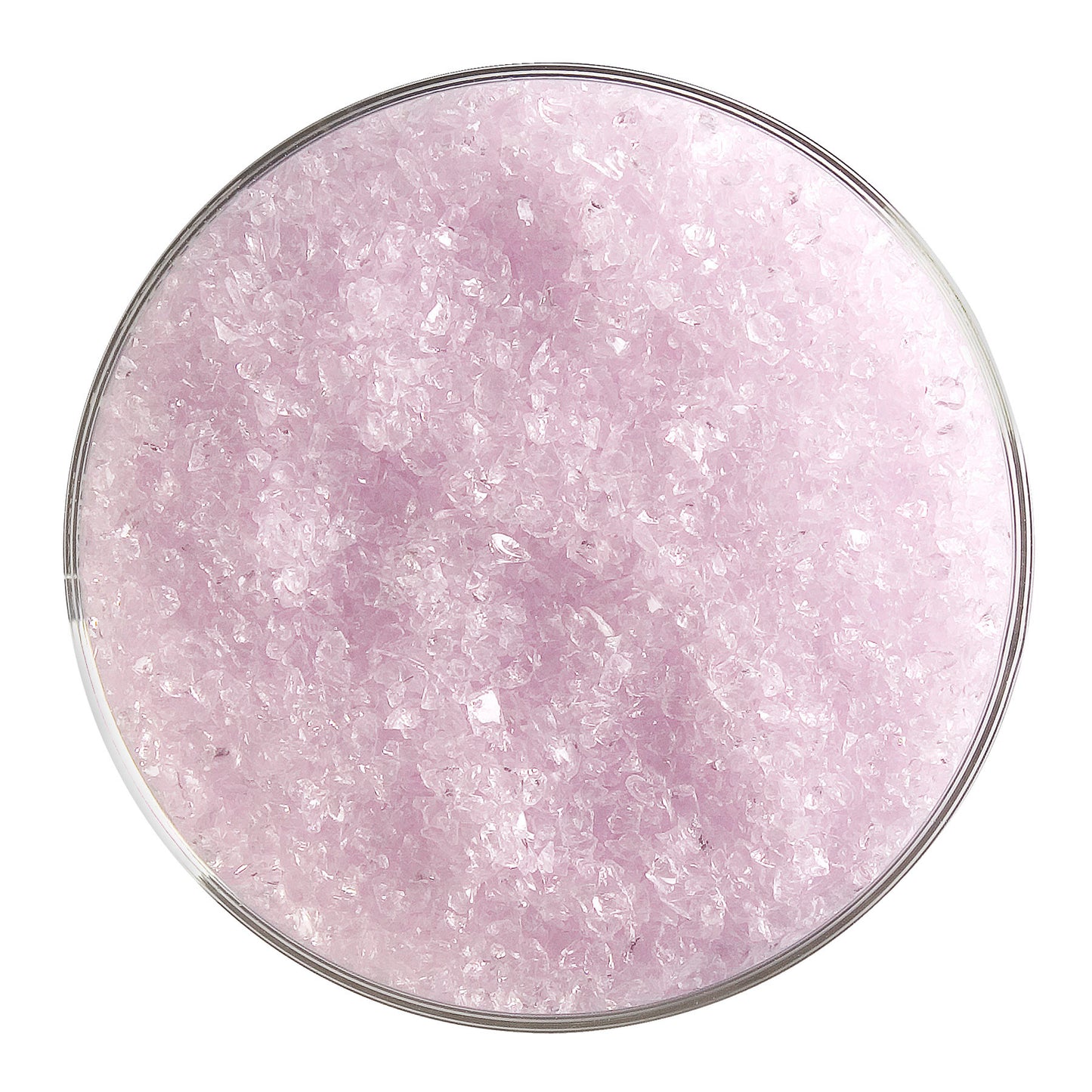 Erbium Pink Transparent Frit (1821), Fusible, 5 oz. jar