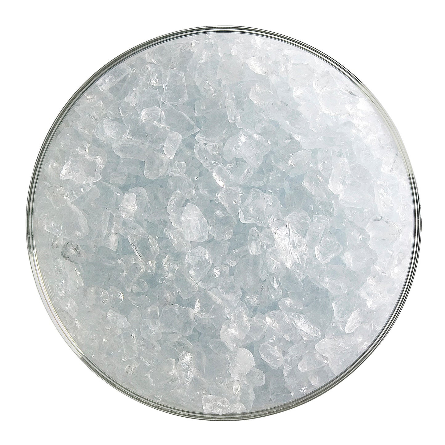 Ruby Red Striker Transparent Frit (1824), Fusible, 5 oz. jar