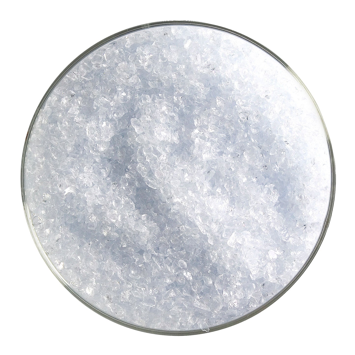Ruby Pink Striker Transparent Frit (1831), Fusible, 5 oz. jar