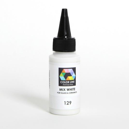 2.2oz Color Line Enamel - Mix White