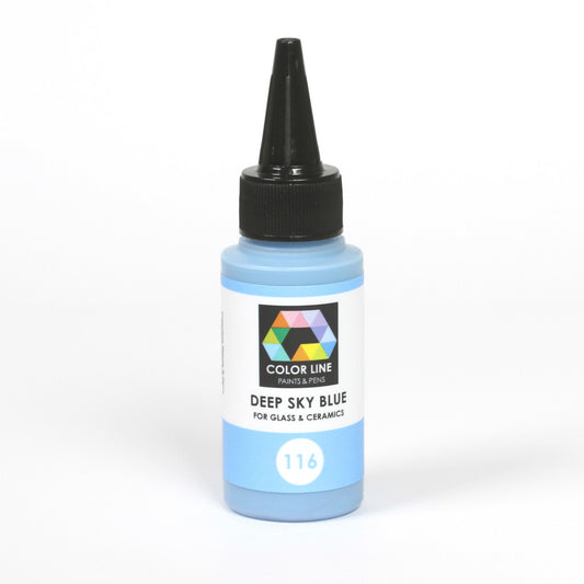 2.2oz Color Line Enamel - Deep Sky Blue