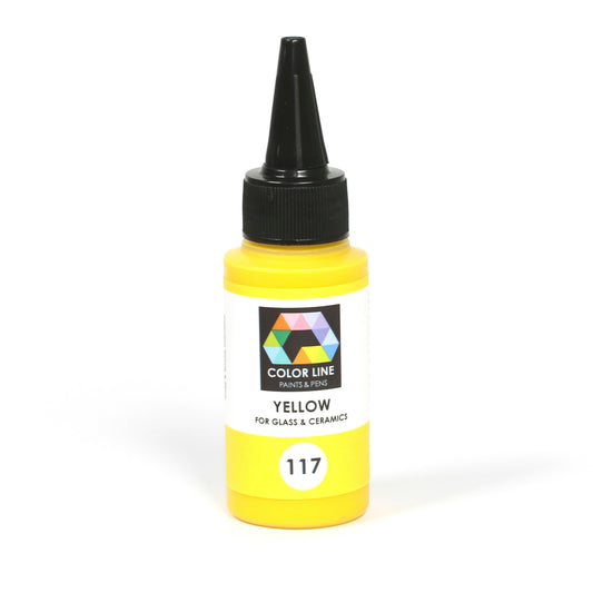 2.2oz Color Line Enamel - Yellow