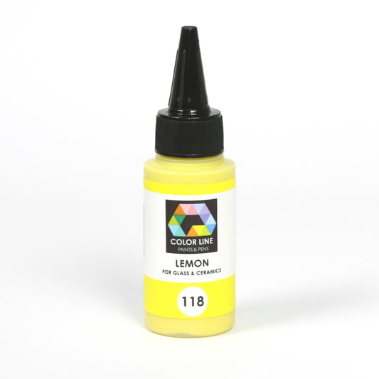 2.2oz Color Line Enamel - Lemon