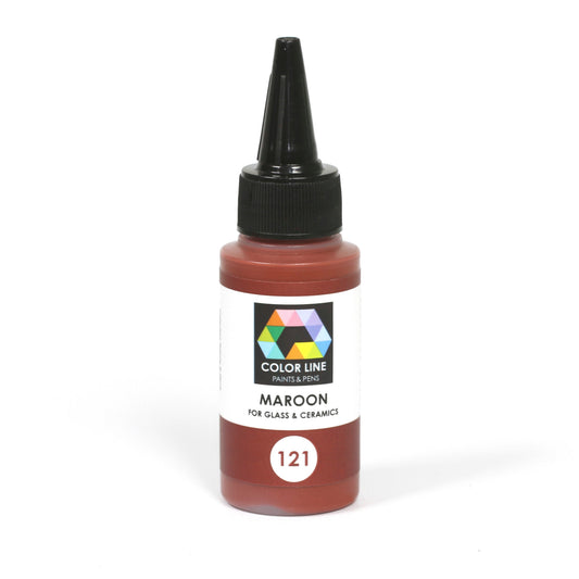 2.2oz Color Line Enamel - Maroon