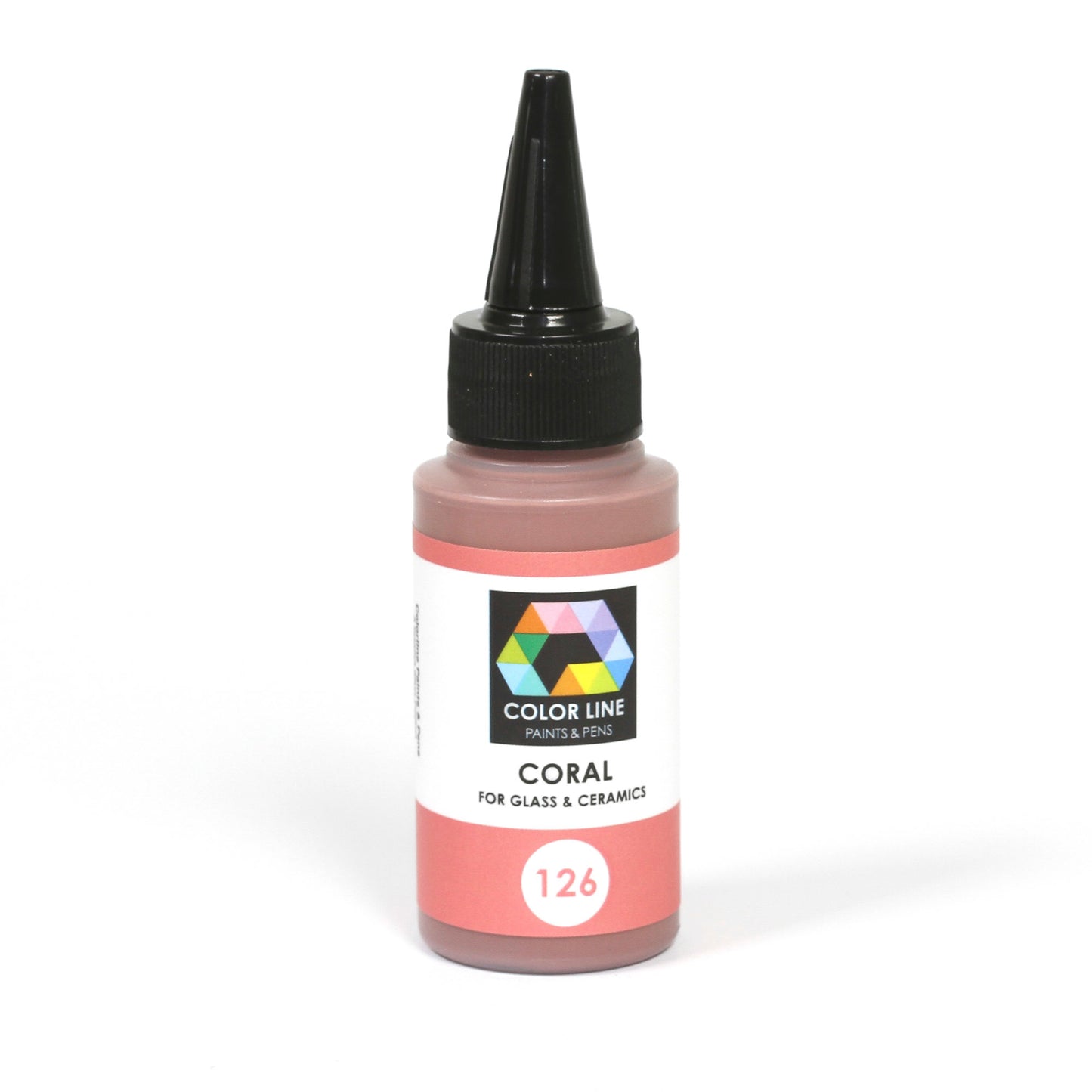 2.2oz Color Line Enamel - Coral