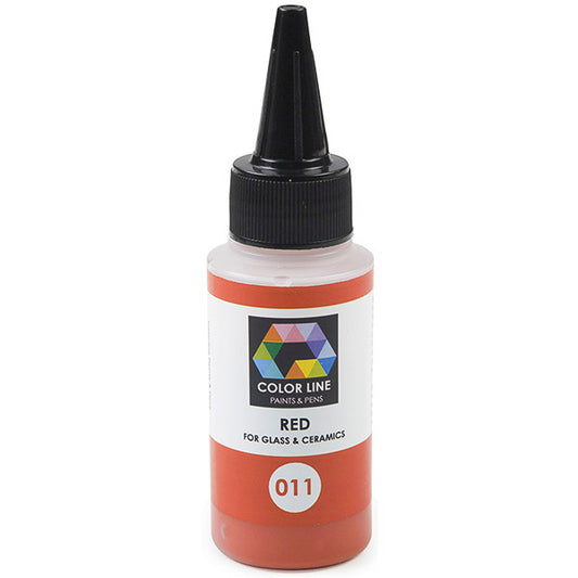 2.2oz Color Line Enamel - Red