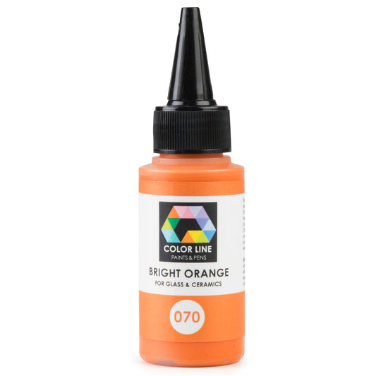 2.2oz Color Line Enamel - Bright Orange
