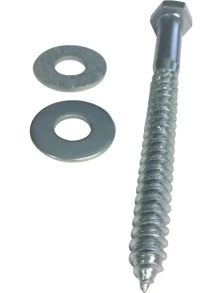 Lag Bolt & Washers
