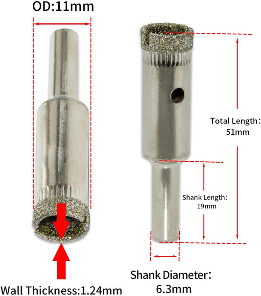11mm Hollow Core Drill Bit