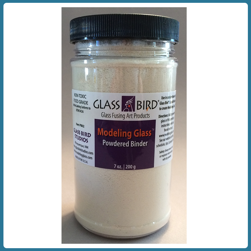 Modeling Glass Powdered Binder 7oz