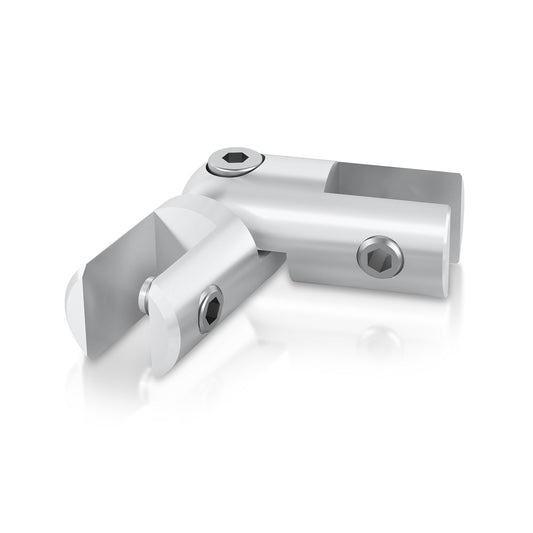 Adjustable Angle Mounting Brackets - Silver
