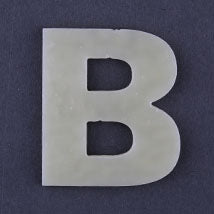 Letter B PreCut