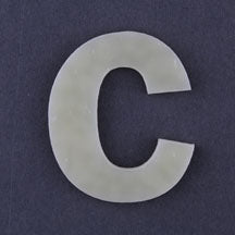 Letter C PreCut
