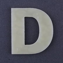 Letter D PreCut