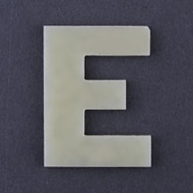 Letter E PreCut