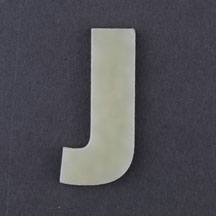Letter J PreCut