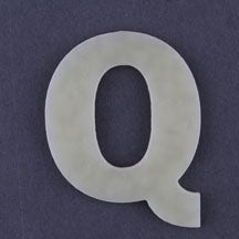 Letter Q PreCut