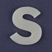 Letter S PreCut