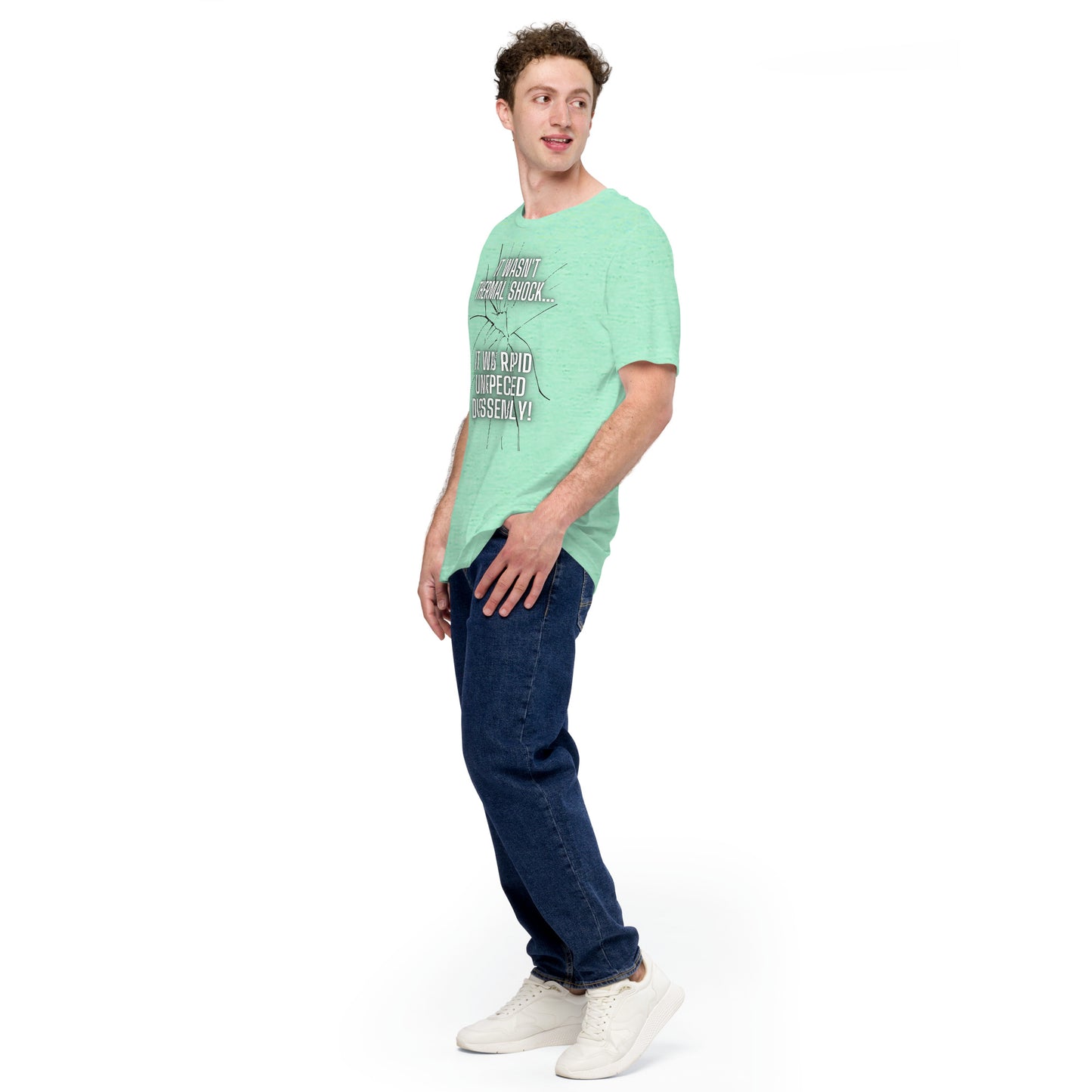 Rapid Unexpected Disassembly! Unisex Tee