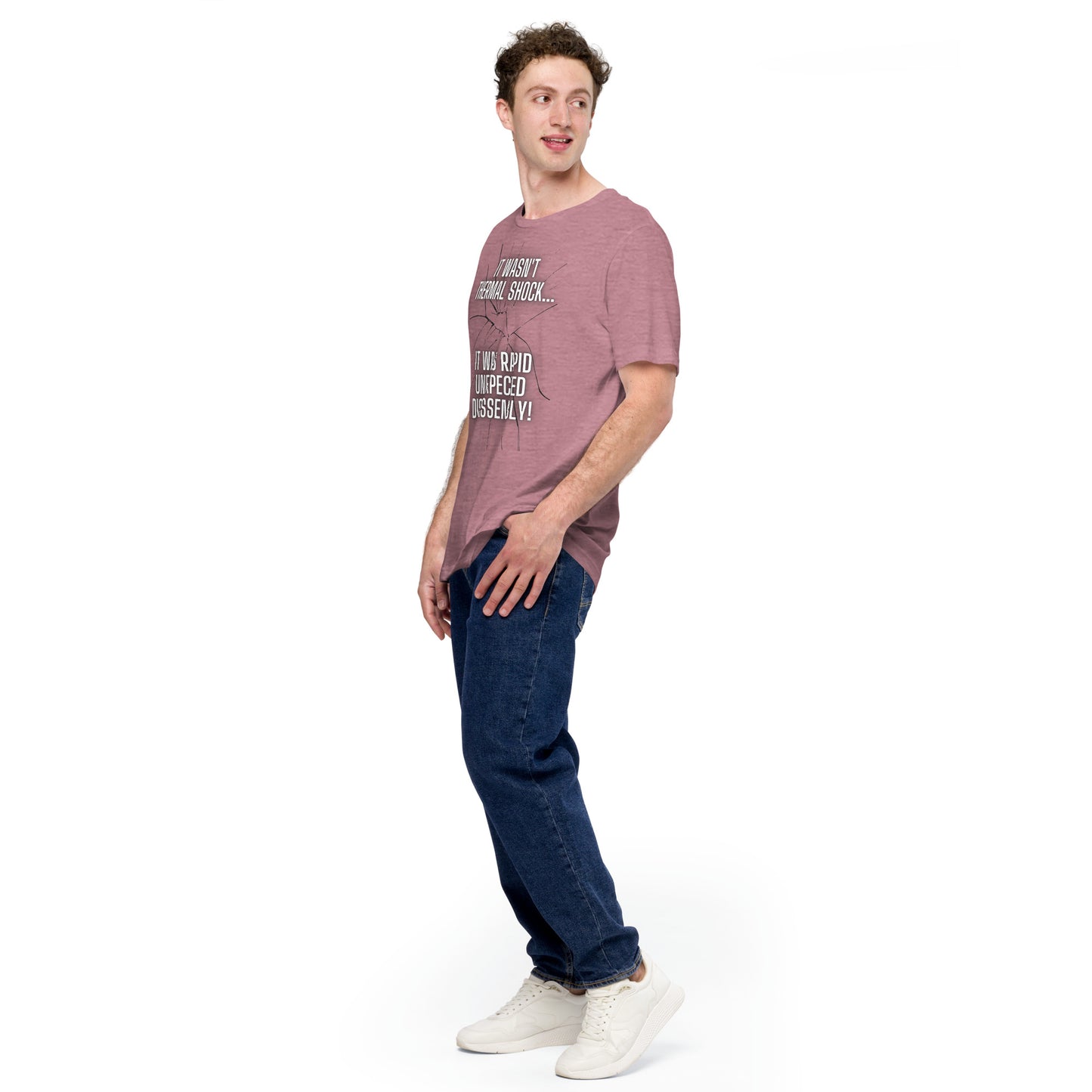 Rapid Unexpected Disassembly! Unisex Tee