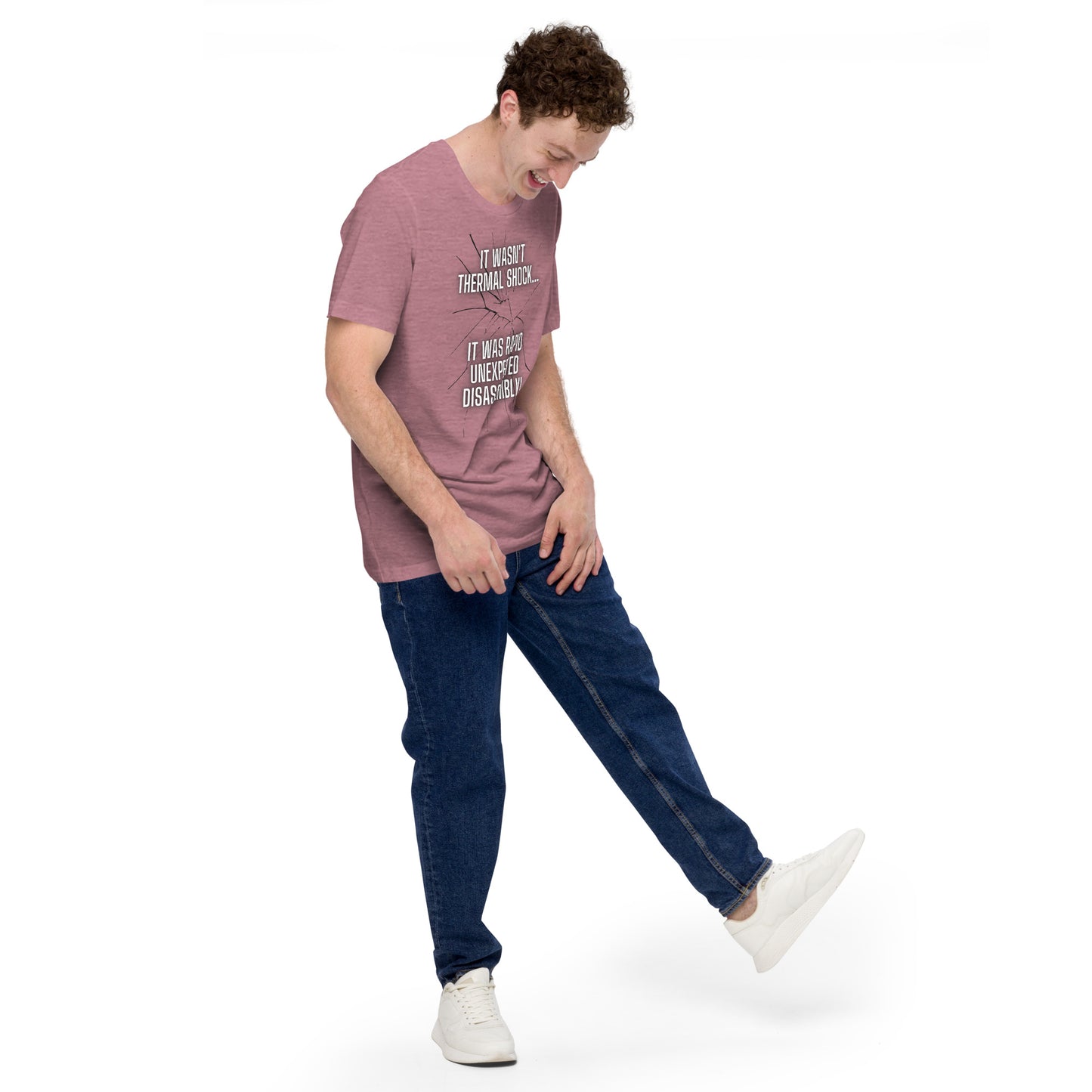 Rapid Unexpected Disassembly! Unisex Tee