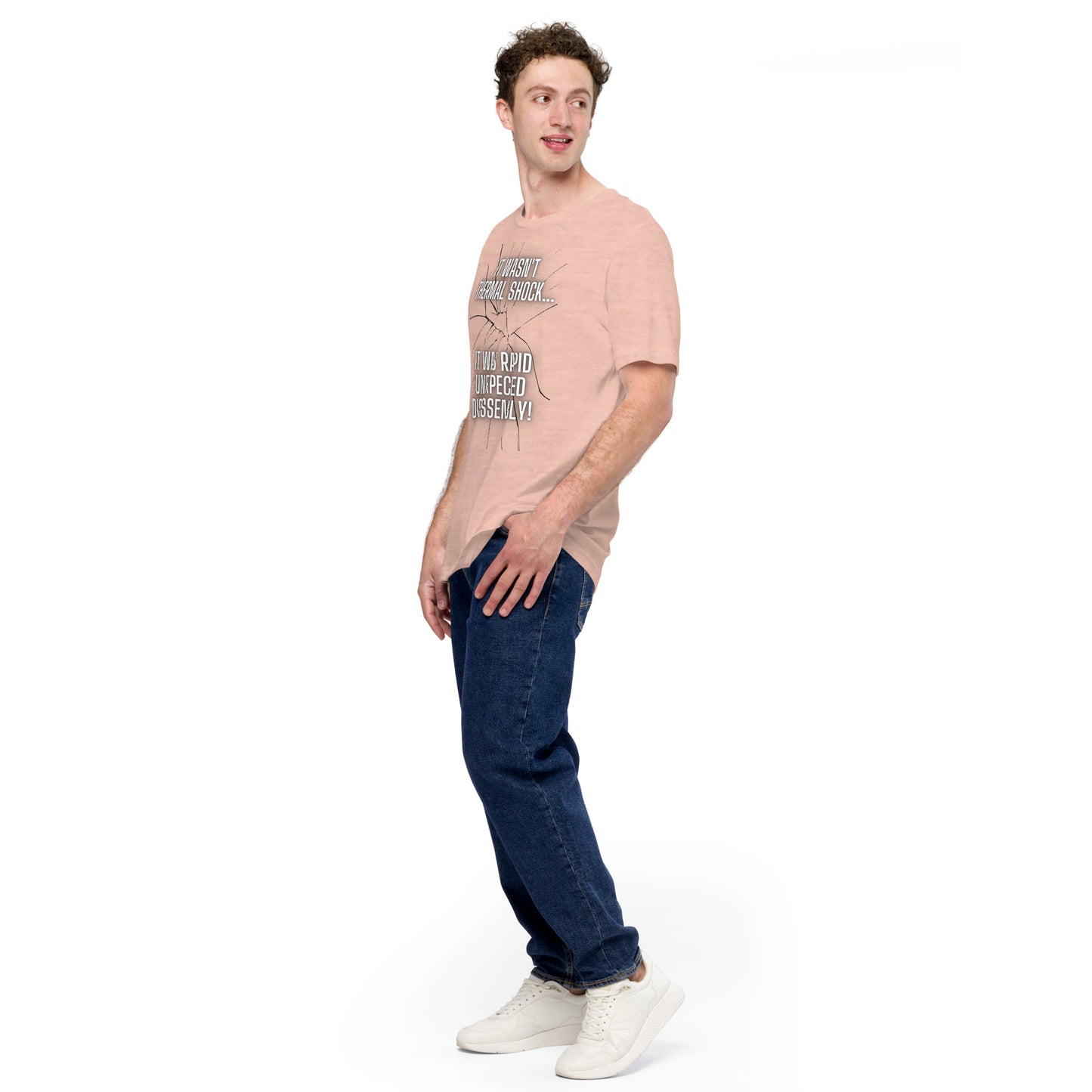 Rapid Unexpected Disassembly! Unisex Tee