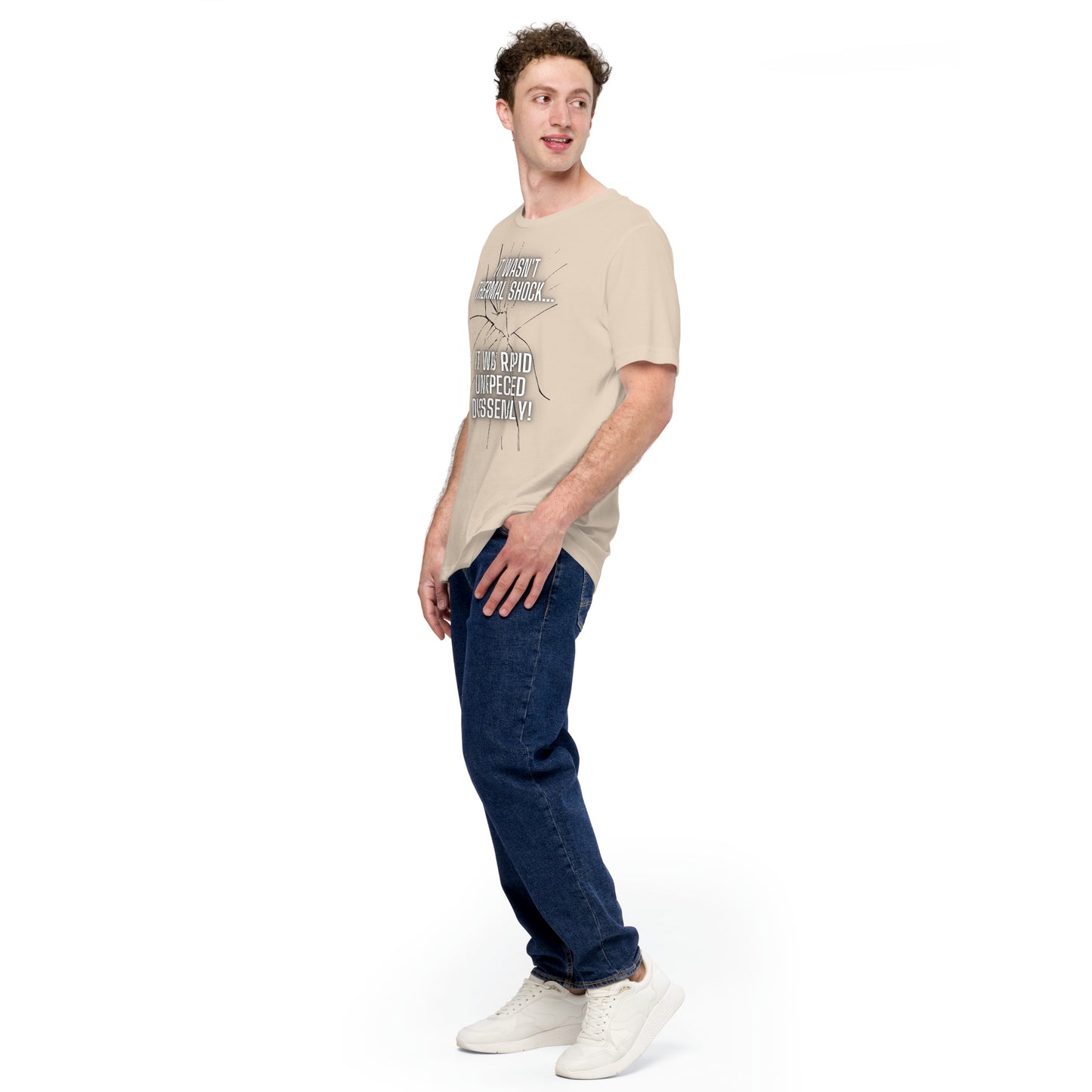 Rapid Unexpected Disassembly! Unisex Tee