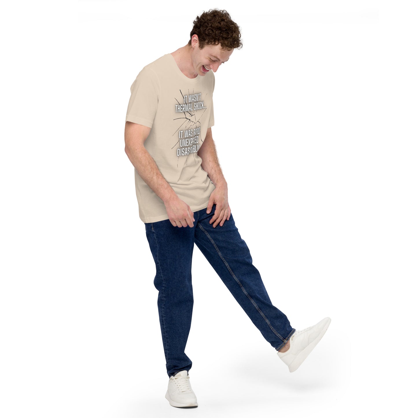 Rapid Unexpected Disassembly! Unisex Tee