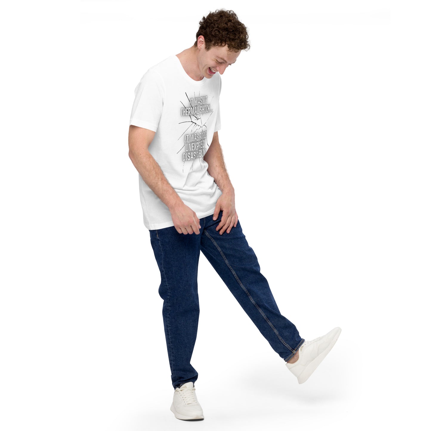 Rapid Unexpected Disassembly! Unisex Tee