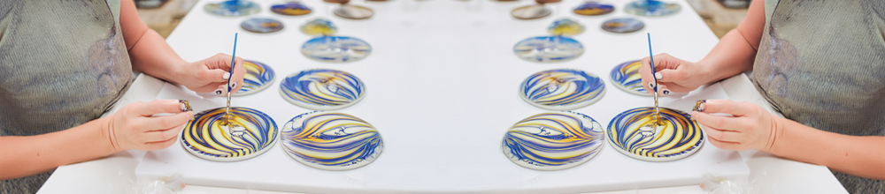 The Alchemy of Glass: Exploring Enamel Techniques in Fused Glass Art