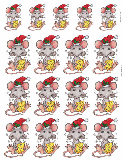 Holiday Mouse 1, designed by Mark Hufford