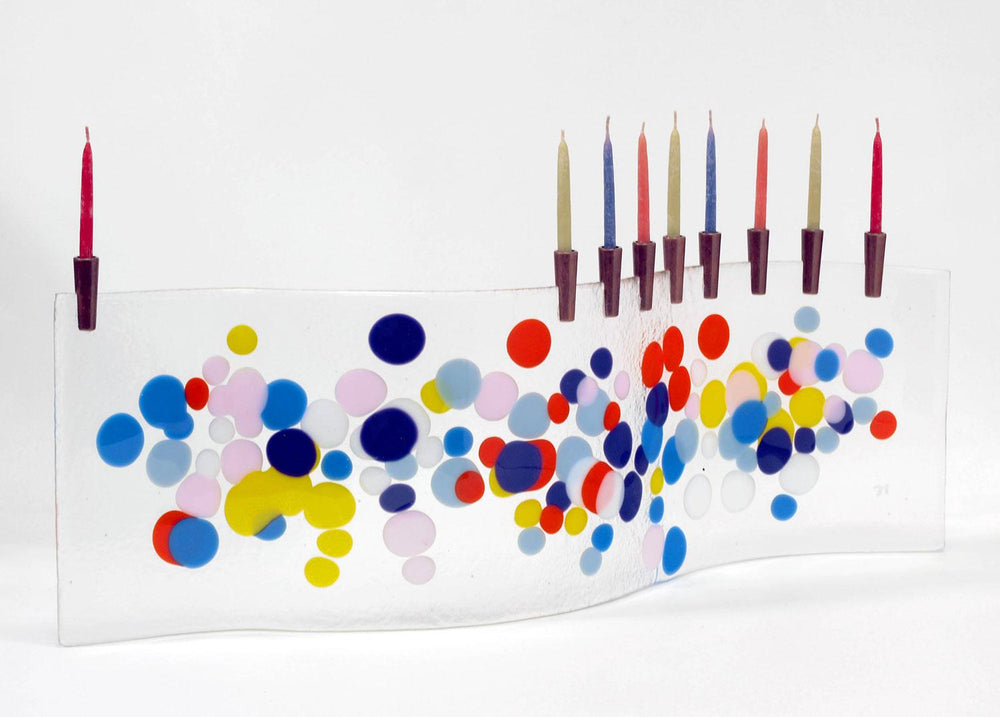 10/04 Festival of Flame: Making a Fused Glass Menorah