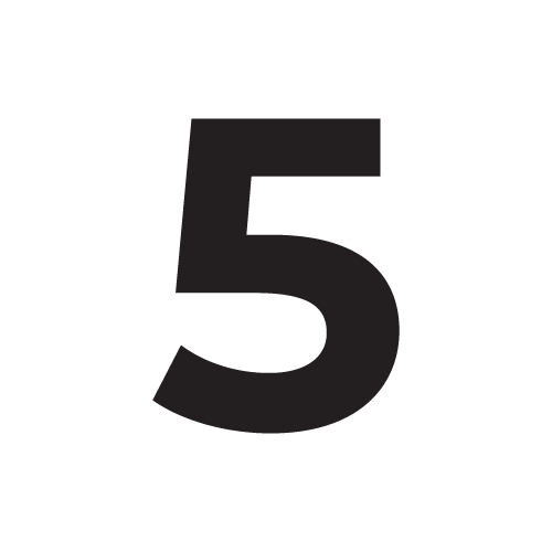 Number 5 PreCut