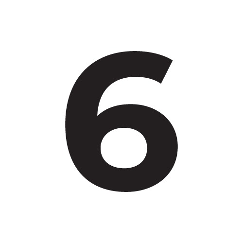 Number 6 PreCut