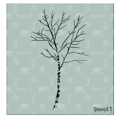 Birch Tree Stencil -Small (5.75″x6″)