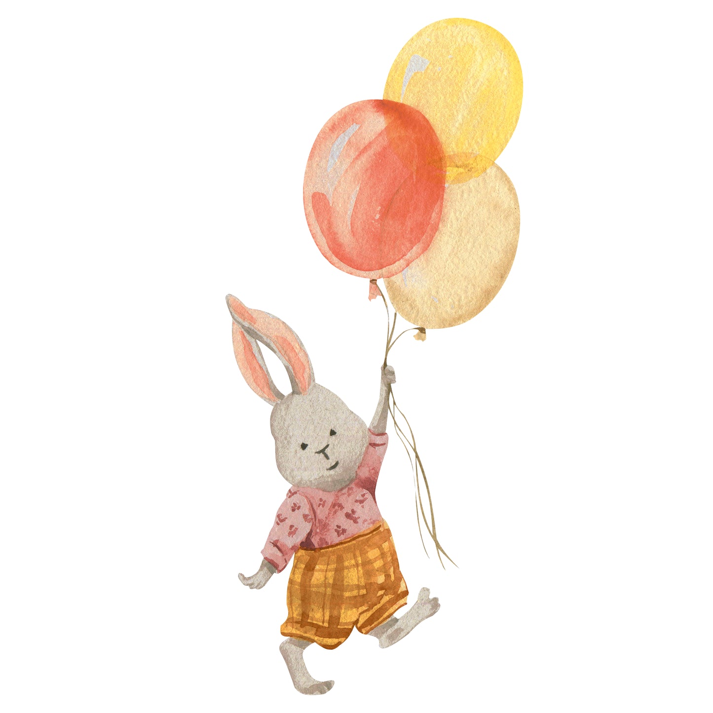 Party Bunny with Balloons