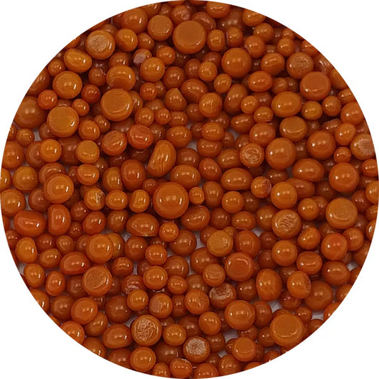 Burnt Orange Opal Frit Balls