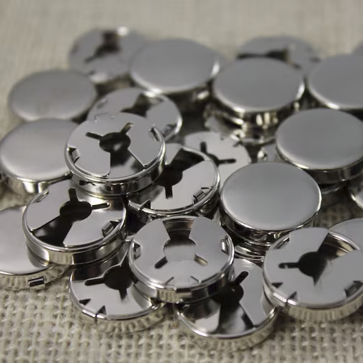 Button Cover, 18mm, 6-pack