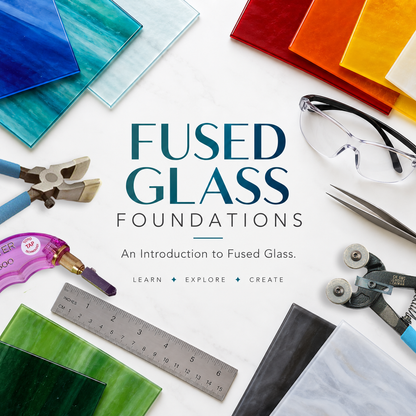 2027: 01/22-01/24 Fused Glass Foundations: An Introduction to Fused Glass